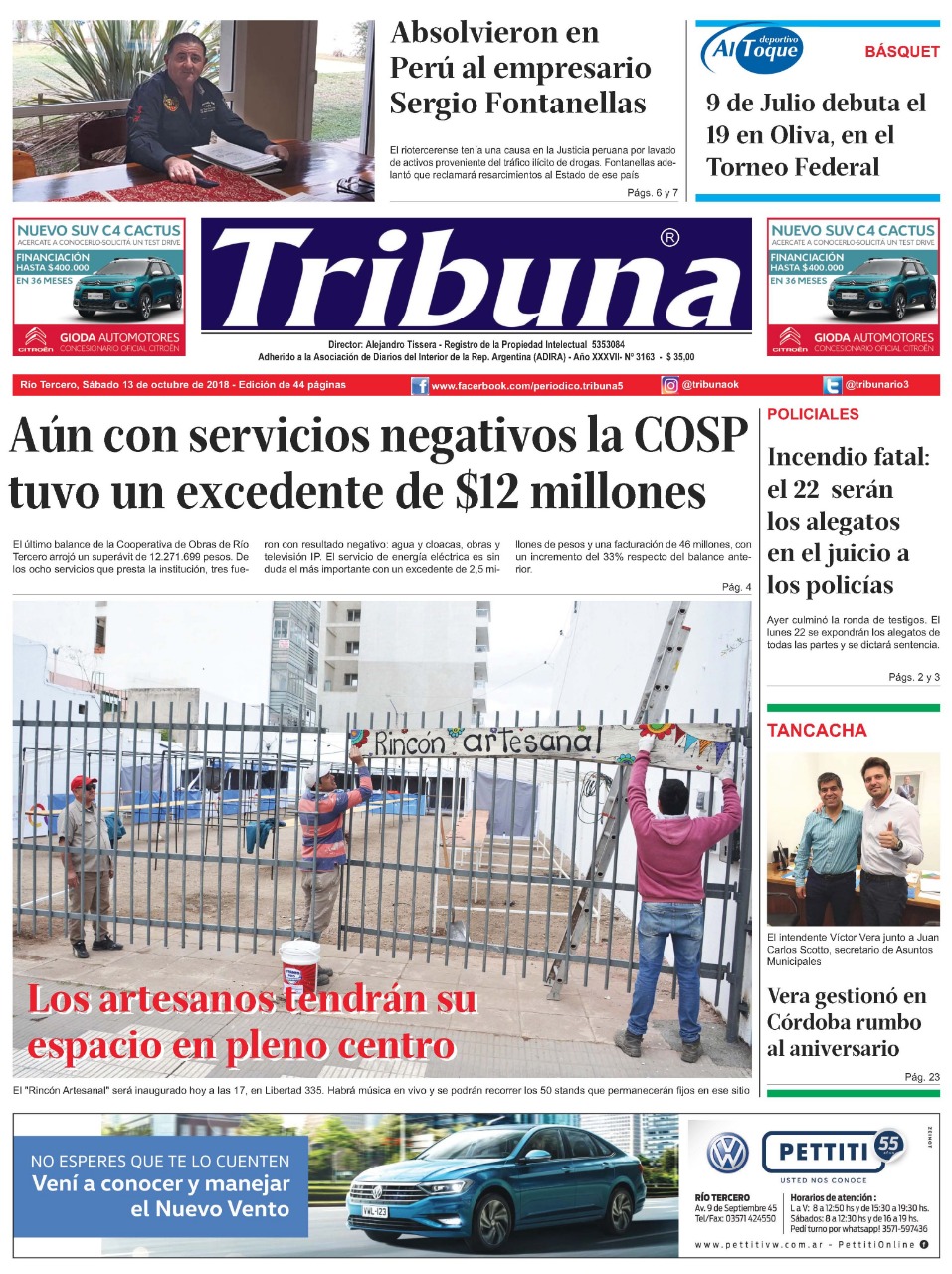 Tapa Sábado 13