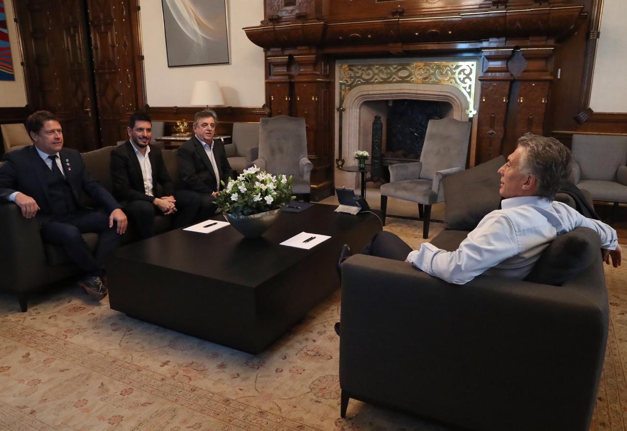 Ferrer con macri
