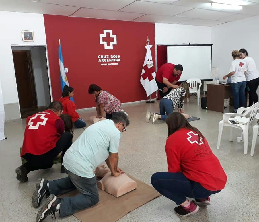 Nuevo Curso De RCP Y Primeros Auxilios En Cruz Roja Río Tercero